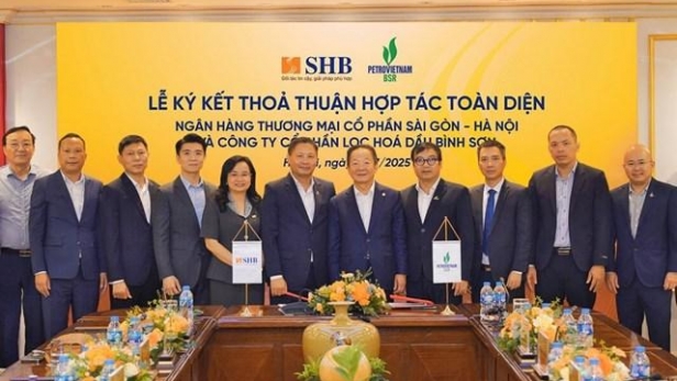 SHB hợp tác toàn diện với CTCP Lọc hóa dầu Bình Sơn