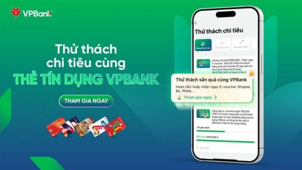 Chủ thẻ tín dụng VPBank trải nghiệm thử thách chi tiêu độc quyền trên NEO “săn” 11 tỷ đồng