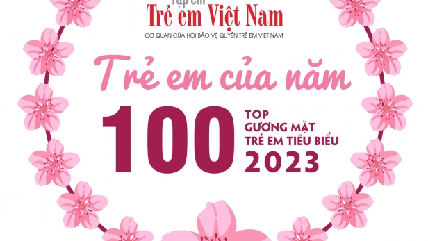 Khởi động chương trình bình chọn 'Trẻ em của năm' - Top 100 gương mặt trẻ em tiêu biểu 2023