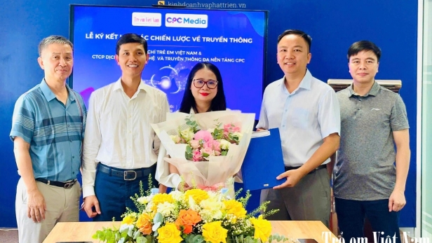 Tạp chí Trẻ em Việt Nam và CPC Media ký kết hợp tác chiến lược: Hướng đến phát triển bền vững vì trẻ em