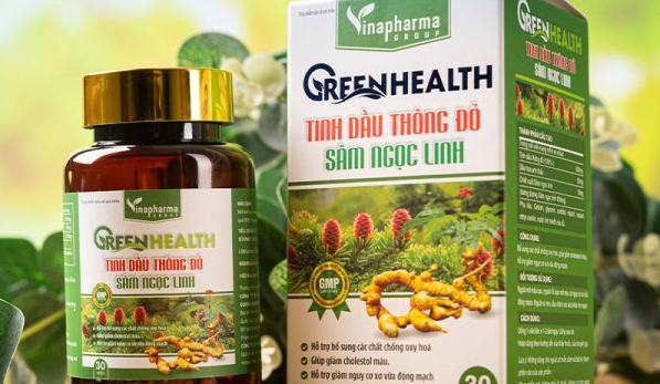 Quảng cáo gây hiểu lầm về Green Health tinh dầu thông đỏ sâm Ngọc Linh