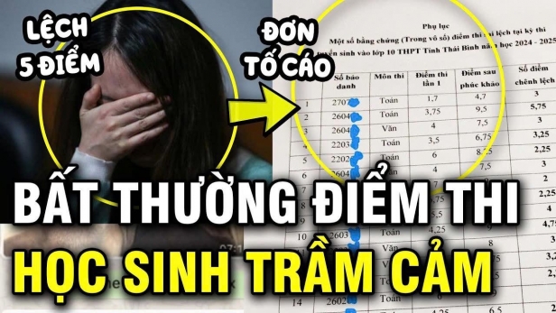 Sự cố điểm thi ở Thái Bình: Cú sốc tâm lý với hàng trăm đứa trẻ