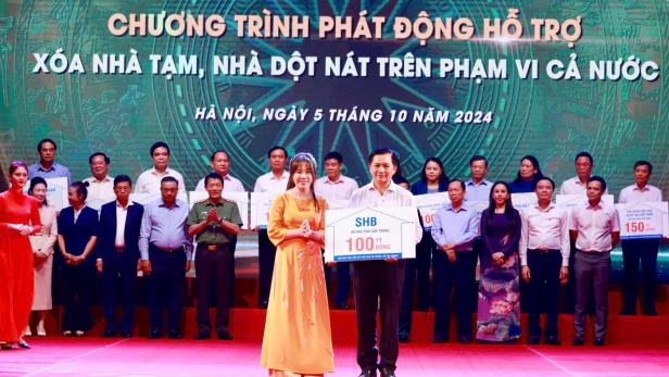 SHB dành gần 150 tỷ đồng đóng góp cho hoạt động an sinh xã hội