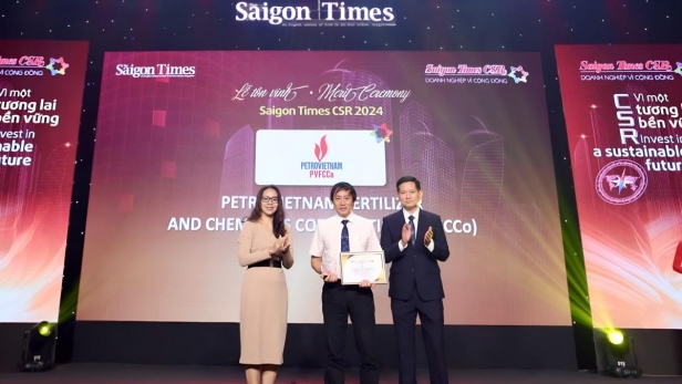 PVFCCo được vinh danh “Doanh nghiệp vì cộng đồng”