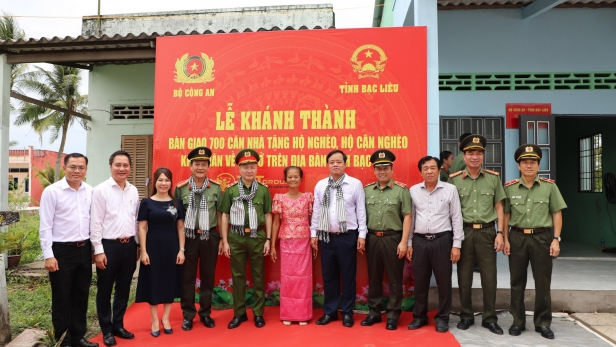 T&T Group và SHB bàn giao 700 căn nhà tình nghĩa cho người dân tỉnh Bạc Liêu