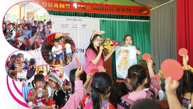 Quỹ Vì Tầm Vóc Việt khánh thành 9 nhà vệ sinh trường học tại các xã vùng khó Sơn La