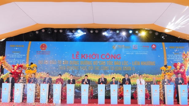 Khởi công dự án cao tốc Bảo Lộc – Liên Khương tổng vốn đầu tư trên 17.700 tỷ đồng