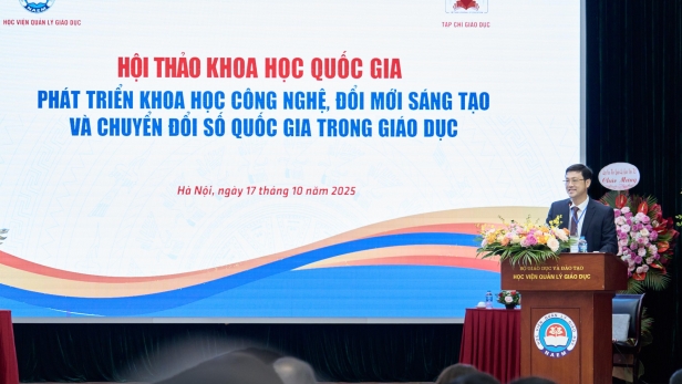 Phát triển khoa học công nghệ, đổi mới sáng tạo và chuyển đổi số quốc gia trong giáo dục
