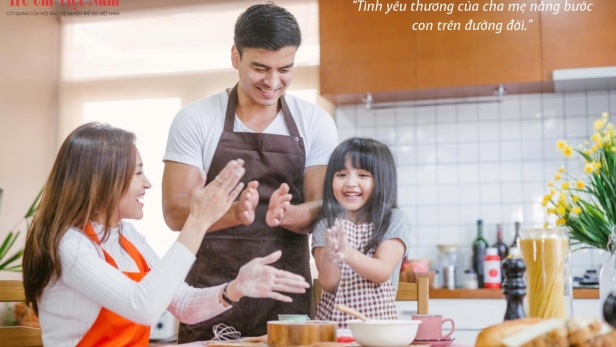 Cha mẹ hạnh phúc – Trẻ em hạnh phúc