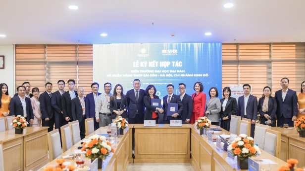 SHB ký kết hợp tác với Trường Đại học Đại Nam