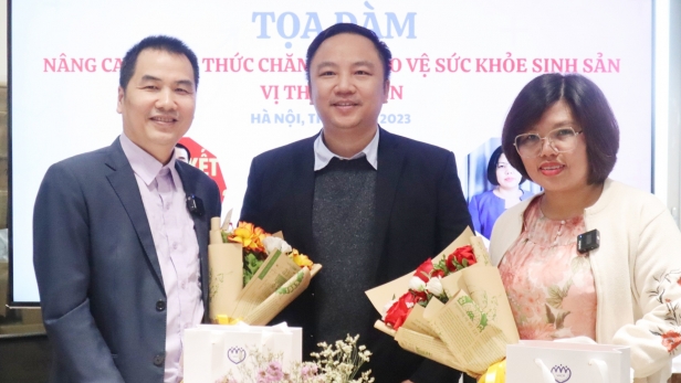 Toàn cảnh toạ đàm 'Nâng cao nhận thức chăm sóc, bảo vệ sức khỏe sinh sản vị thành niên'