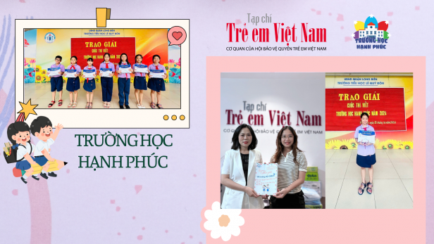 Trường Tiểu học Lê Quý Đôn trao giải cuộc thi viết “Trường học hạnh phúc” năm 2024