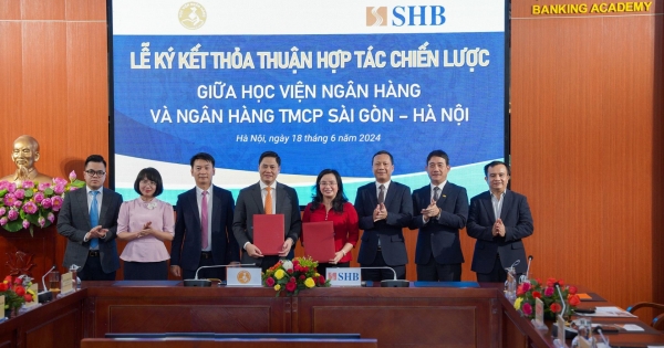 SHB và Học viện Ngân hàng hợp tác toàn diện phát triển nguồn nhân lực chất lượng cao