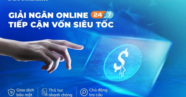 Sacombank triển khai dịch vụ giải ngân trực tuyến cho doanh nghiệp