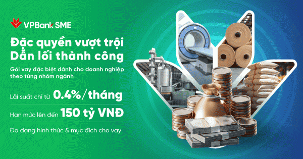 VPBank: Ngân hàng có nhiều chính sách ưu đãi dành cho các ngành chuyên biệt