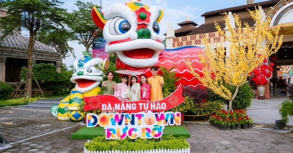 Trải nghiệm Tết Ất Tỵ 2025 đầy sắc màu tại Da Nang Downtown