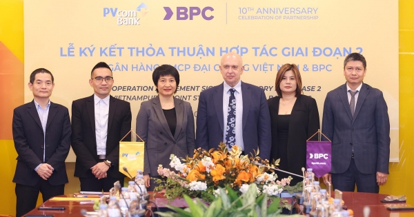 PVcomBank và BPC ký kết thỏa thuận hợp tác giai đoạn mới sau một thập kỷ đồng hành