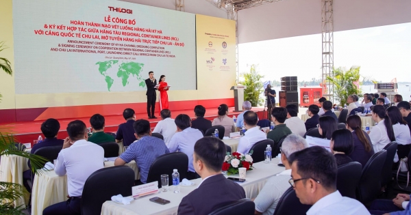 THILOGI công bố hoàn thành nạo vét luồng hàng hải Kỳ Hà, mở tuyến hàng hải trực tiếp Chu Lai - Ấn Độ