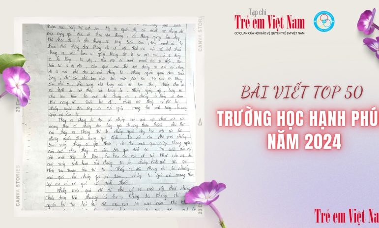 Hành trình nghị lực vượt qua những ngày “u tối” và lời cảm ơn của cậu học trò mồ côi cha