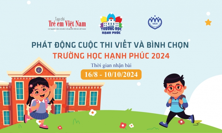 Thể lệ Cuộc thi viết và Bình chọn 'Trường học hạnh phúc' năm 2024