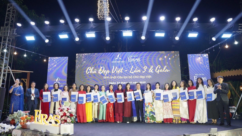 Cuộc thi Chữ đẹp Việt mùa 3 chính thức khởi động với quy mô 1.000 giải thưởng