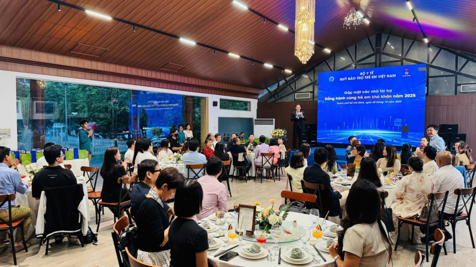 Quỹ Bảo trợ trẻ em Việt Nam gặp mặt, tri ân những tấm lòng vàng năm 2025